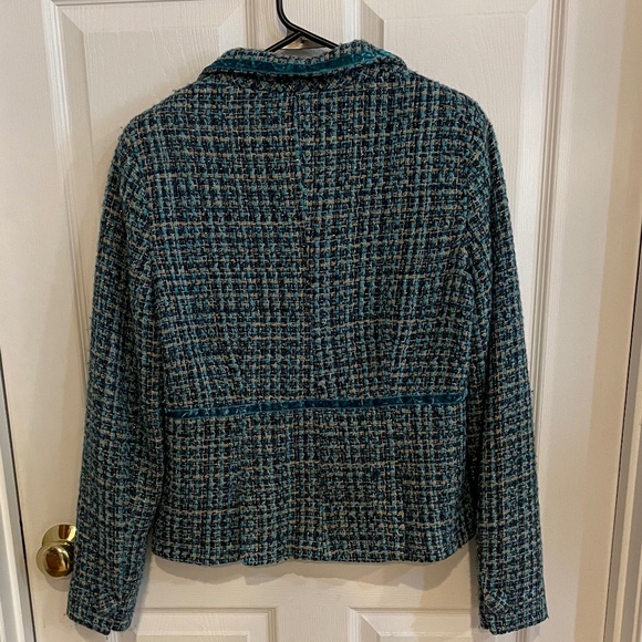 Liz Claiborne Tweed Blazer Womens 8 - Picture 2 of 8